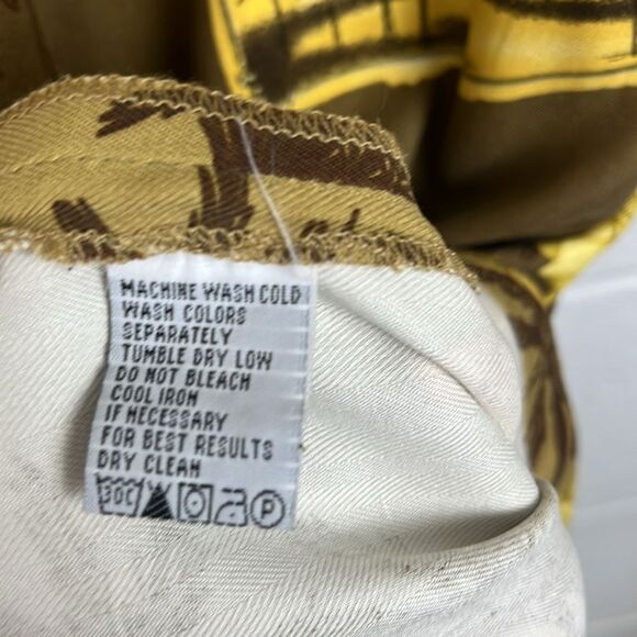 Tommy Bahama men’s silk postcards Hawaiian button up short sleeve shirt - Picture 5 of 5